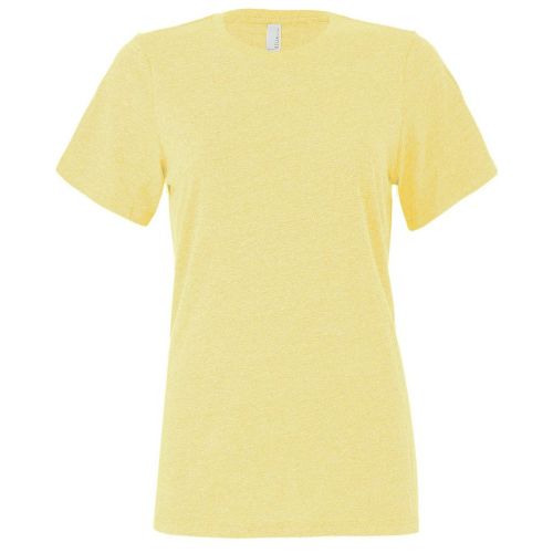 Bella Canvas Women's Relaxed Jersey Short Sleeve Tee Heather French Vanilla